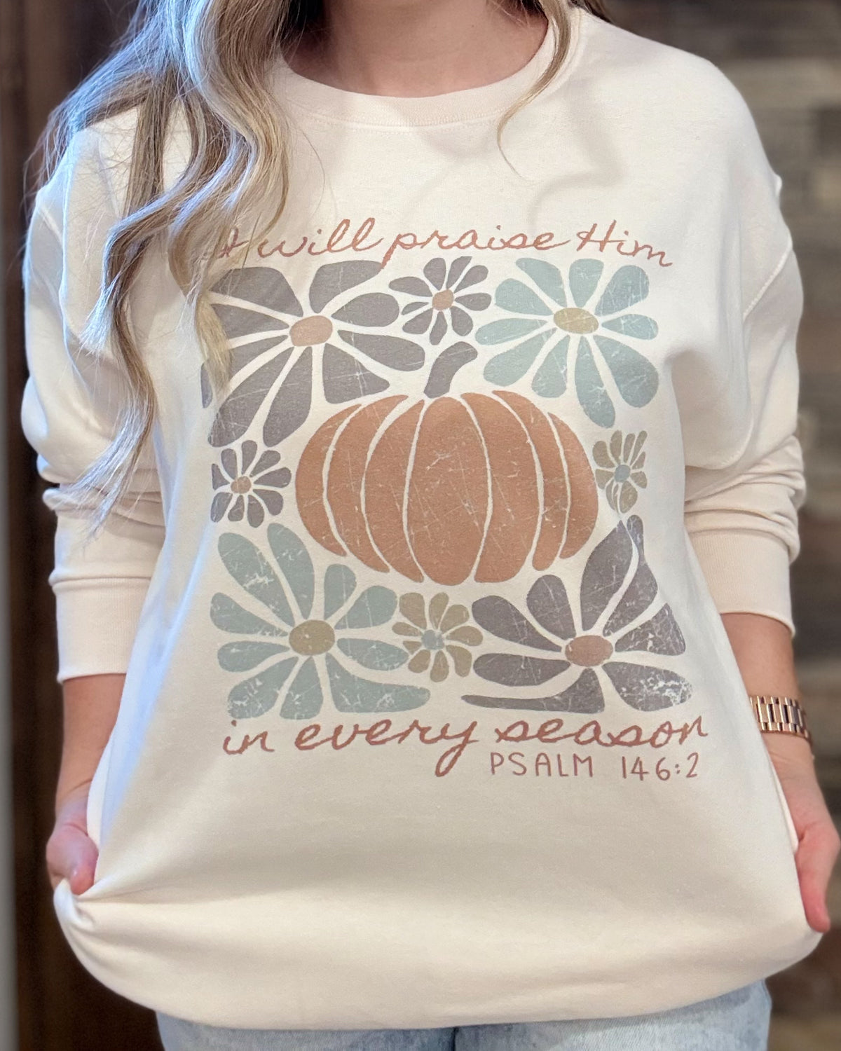 I Will Praise Him Crewneck