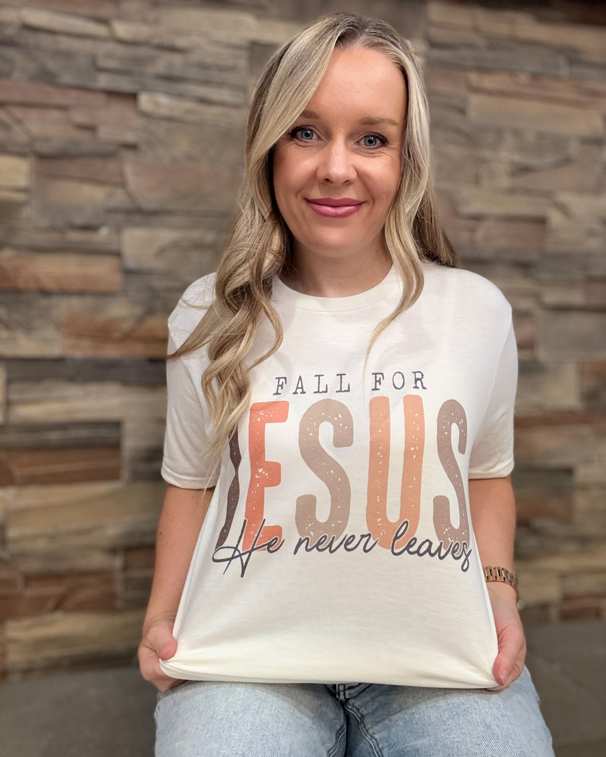 Fall For Jesus Tee