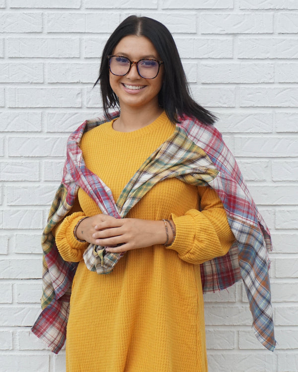 Noelle Flannel - Red