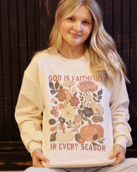 God Is Faithful Crewneck