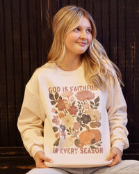 God Is Faithful Crewneck