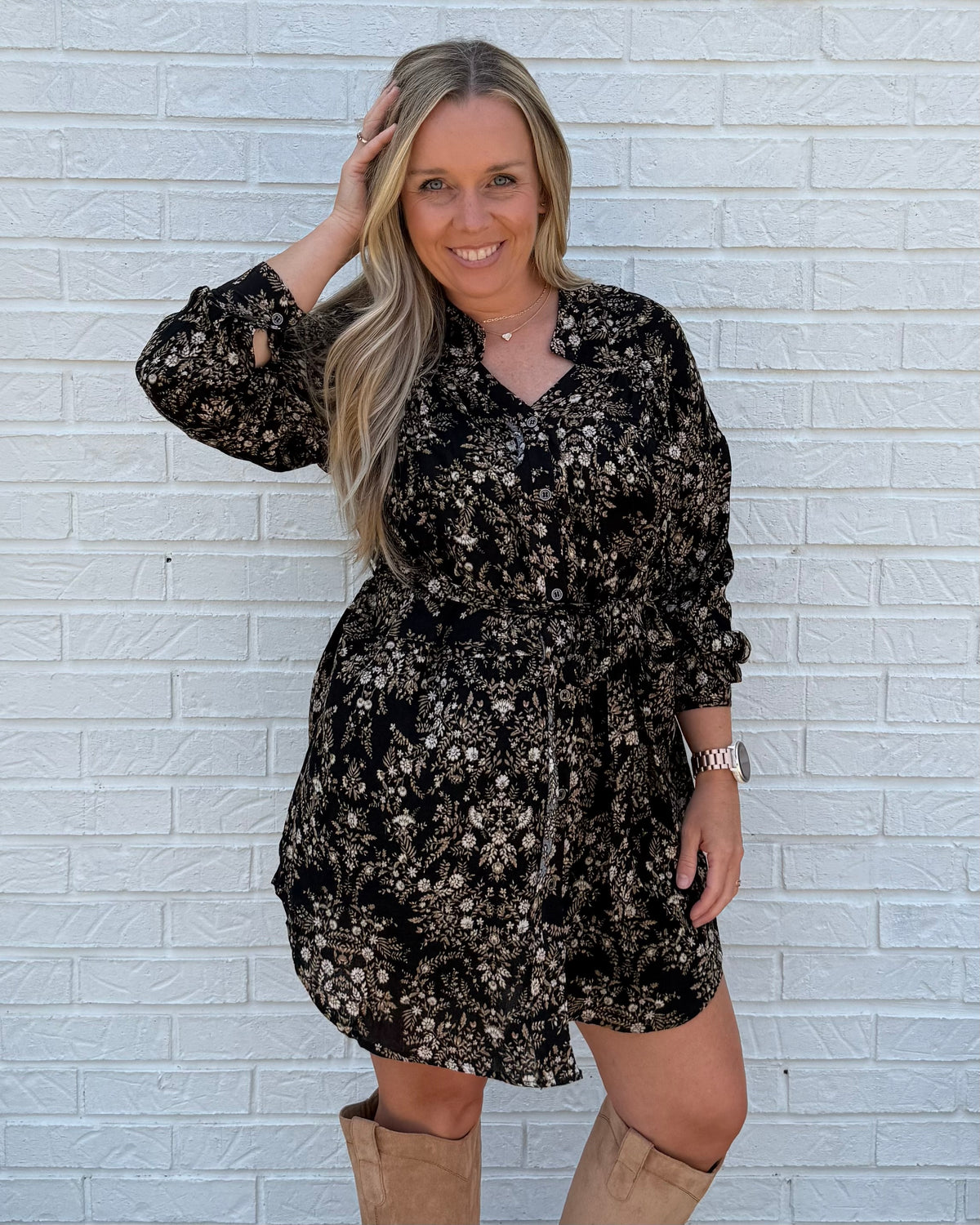 Garden Fairy Shirt Dress