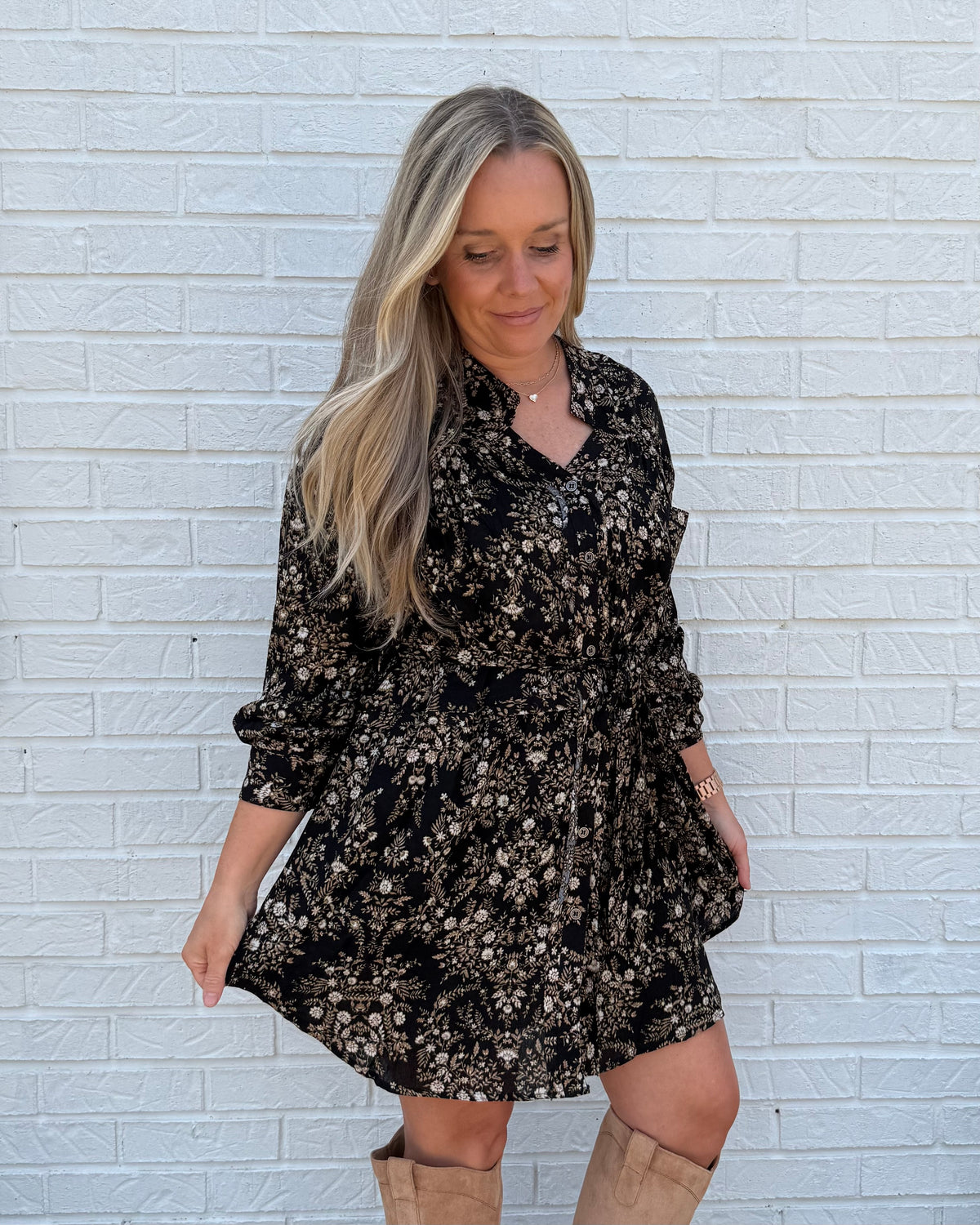 Garden Fairy Shirt Dress