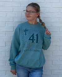 41 Teal Crewneck