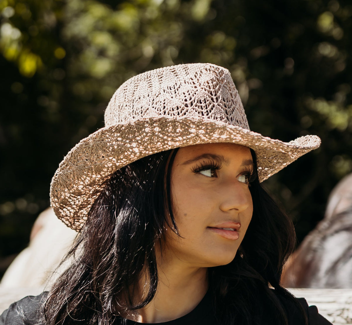 Horseshoe Lace Cowboy Hat