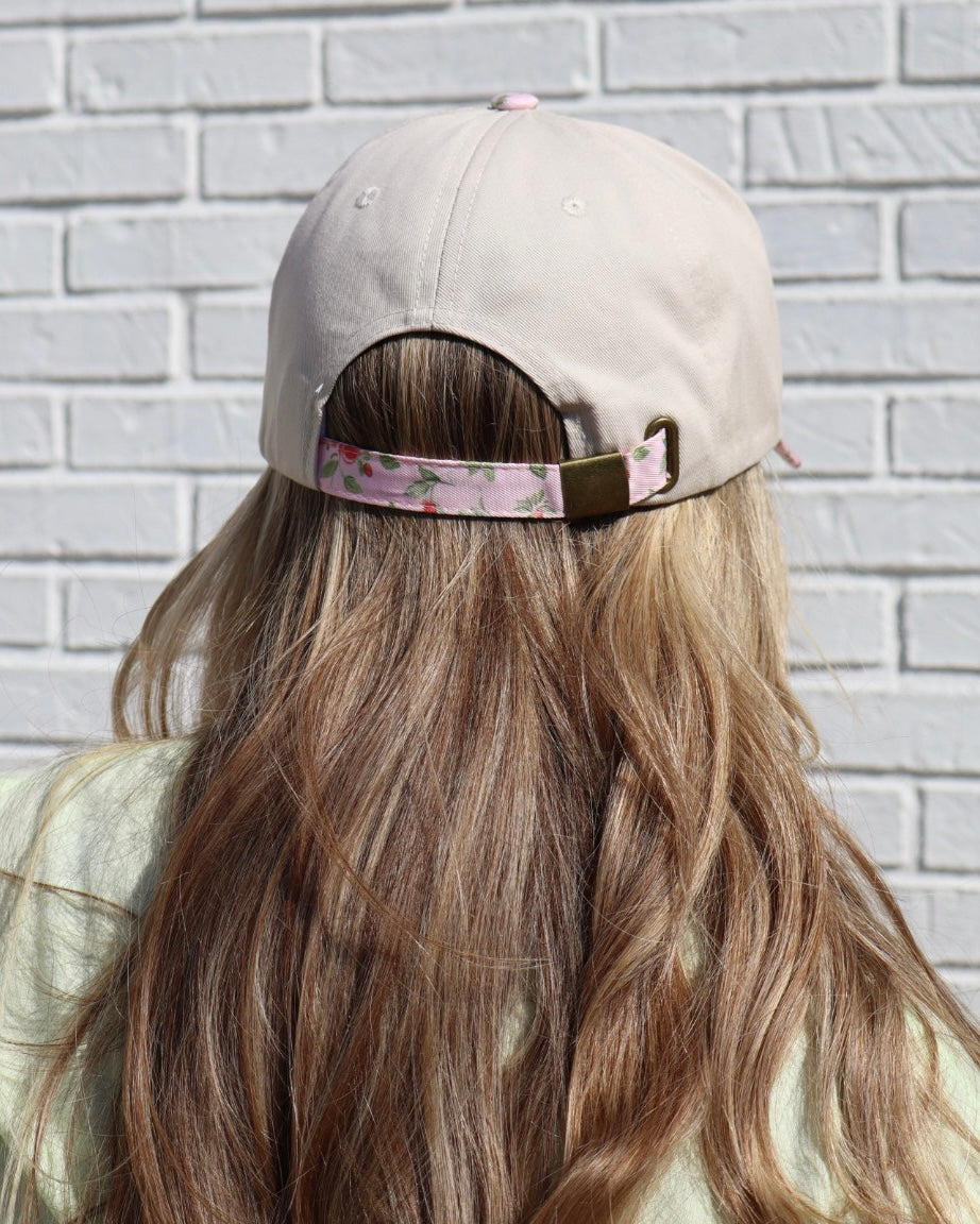 Jesus Two Tone Hat- Floral Ichthys