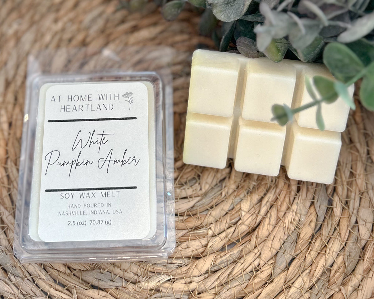 White Pumpkin + Amber Wax Melts