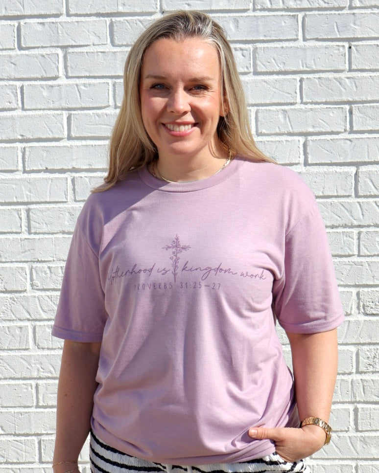 Motherhood Is Kingdom Tee