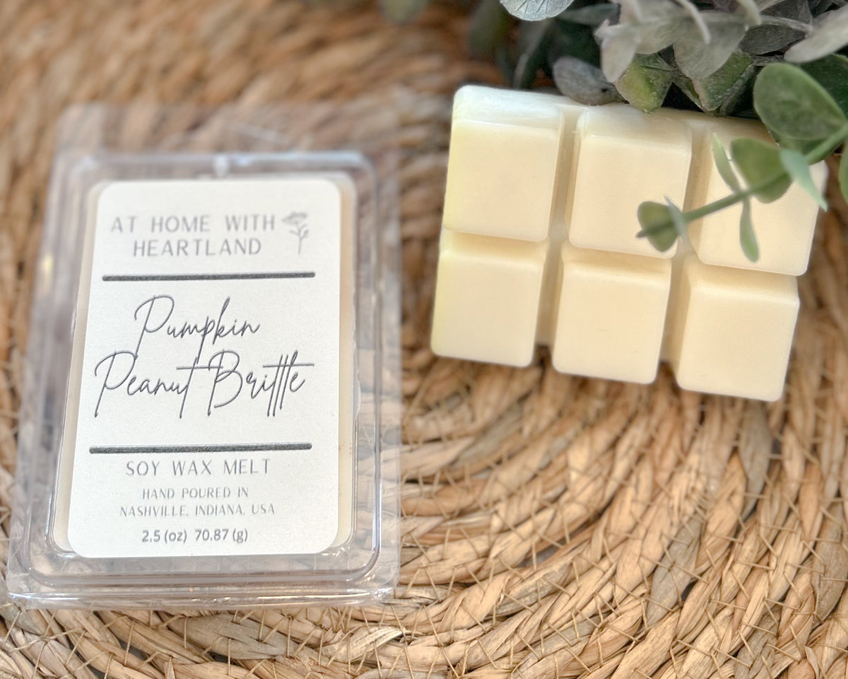 Pumpkin Peanut Brittle Wax Melts