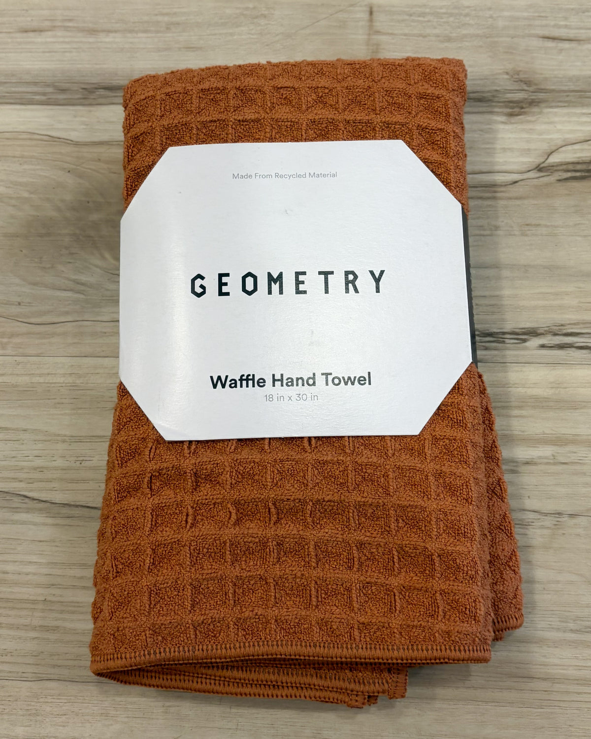 Clay Waffle Hand Towel