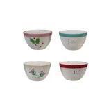 Stoneware Bowl w/ Holiday Image