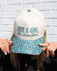 Just A Girl Who Loves Jesus Cap- Cougar