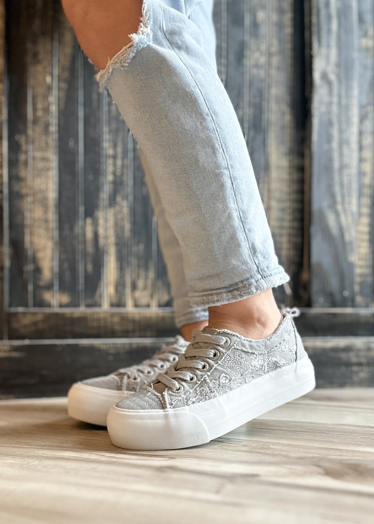 Blowfish Sadie-Sun Grey Sneaker