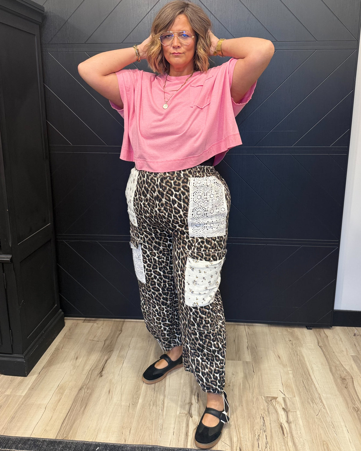 Leopard Printed Bubble Pants