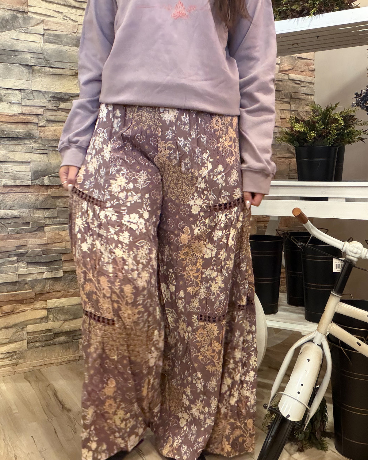 Peppercorn Wide Leg Pants