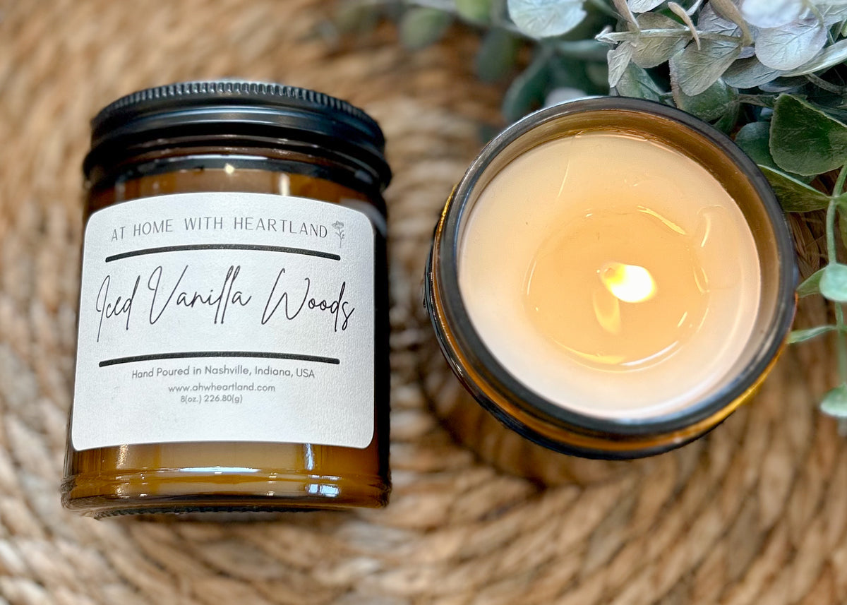 Iced Vanilla Woods Candle