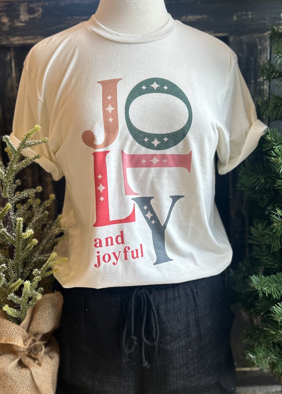 Jolly and Joyful Tee