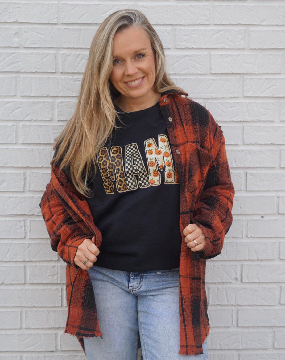 Washed Soft Plaid Shirt