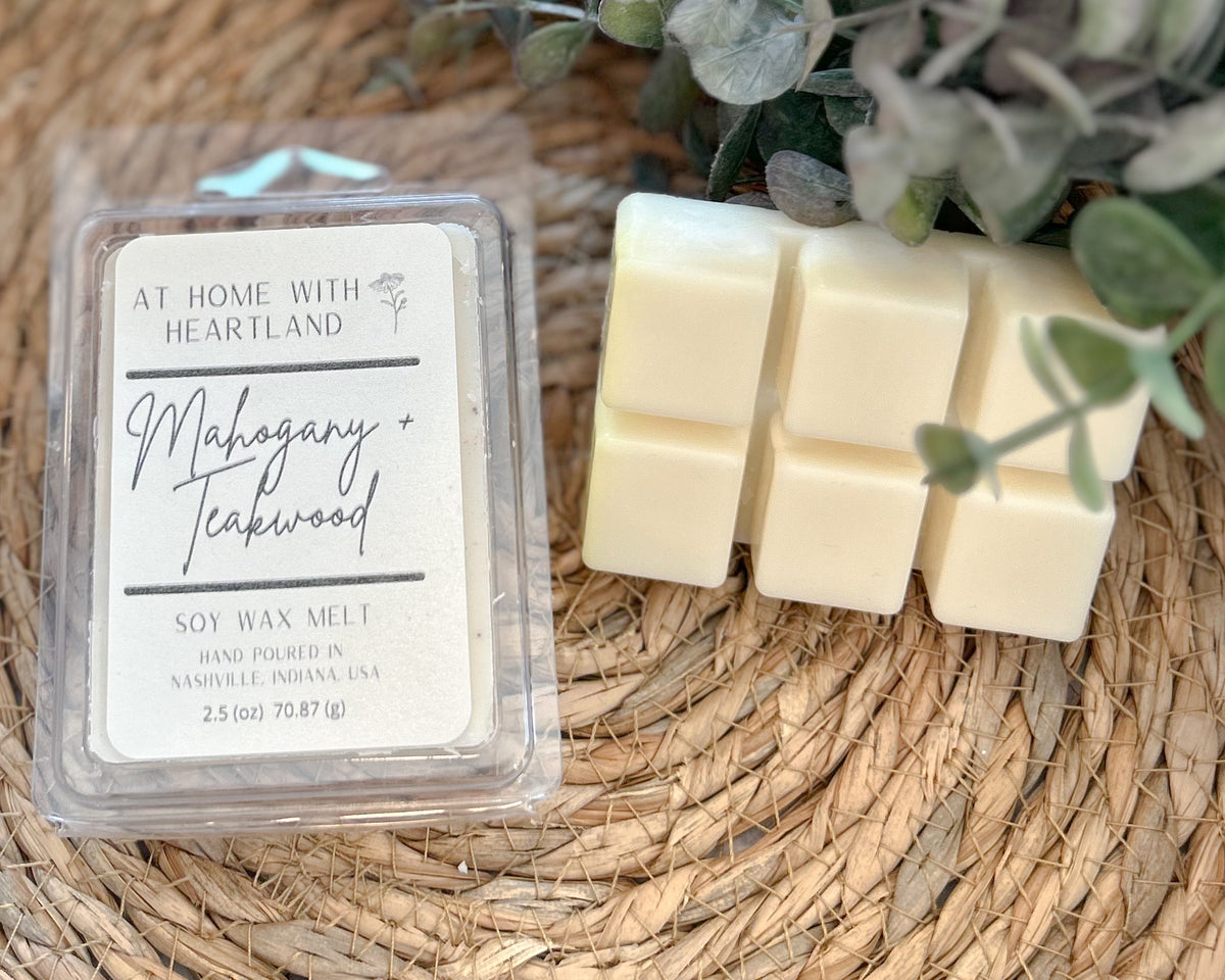 Mahogany + Teakwood Wax Melts