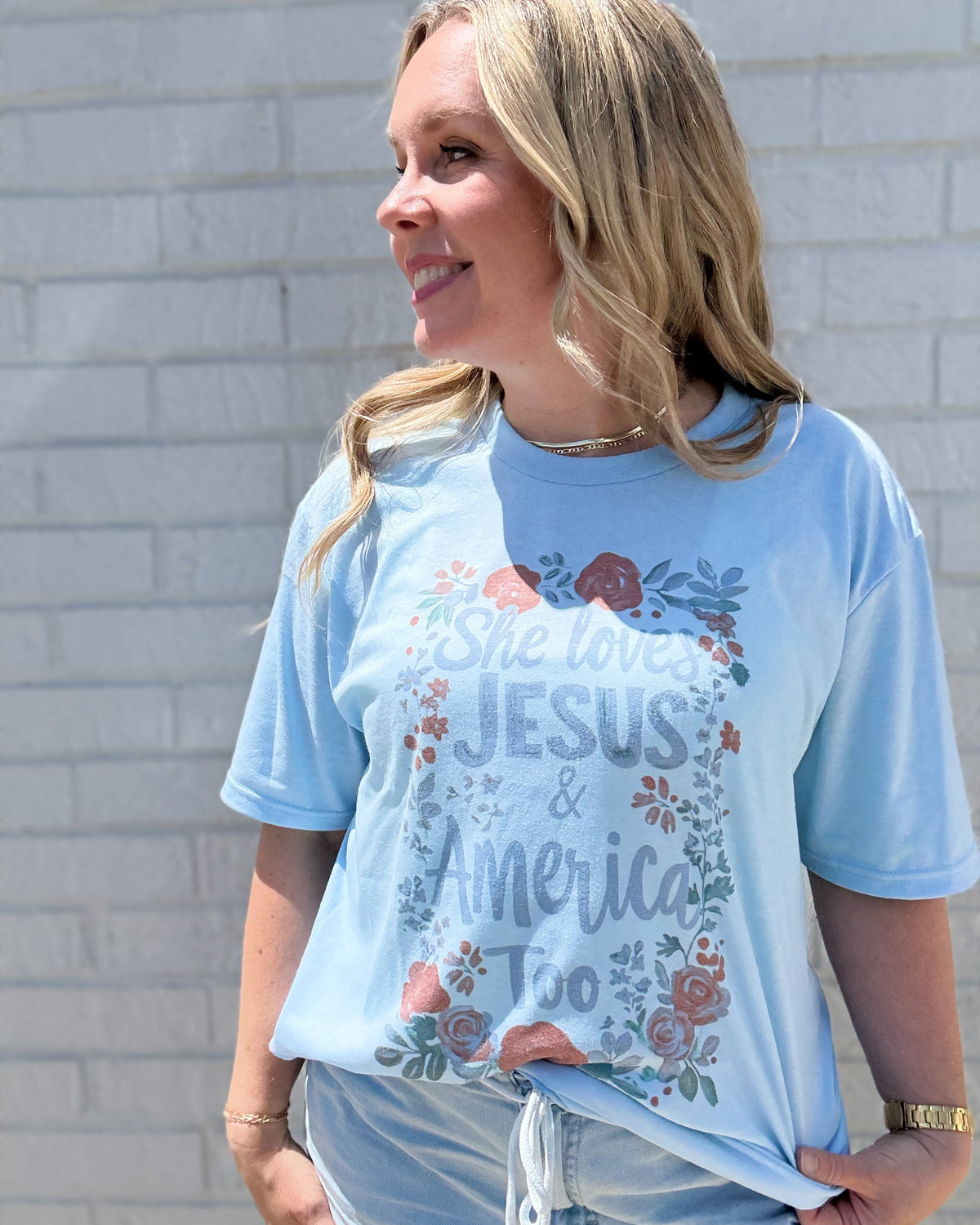 Jesus And America Tee