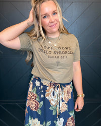 Torn Down-Olive Tee