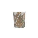 Gold Rim Tea Light Holder
