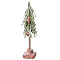 Glittered Pinecone Tree