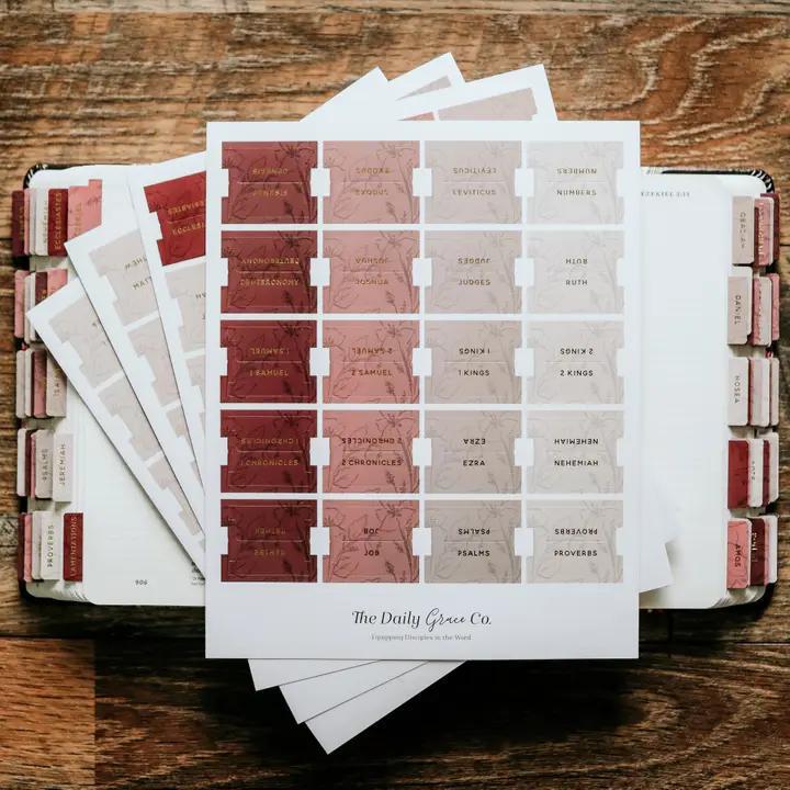 Bible Tabs (Multiple Colors)