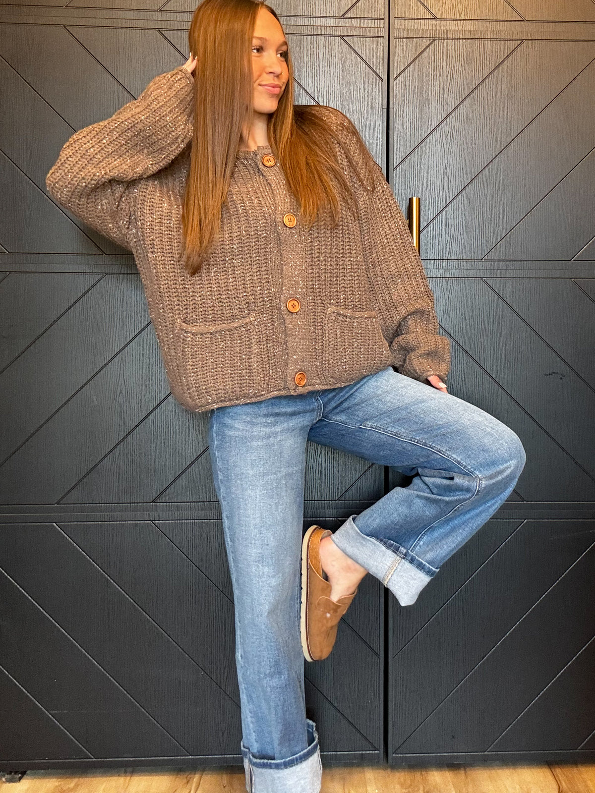 Mid Rise Full Length Bootcut Jeans