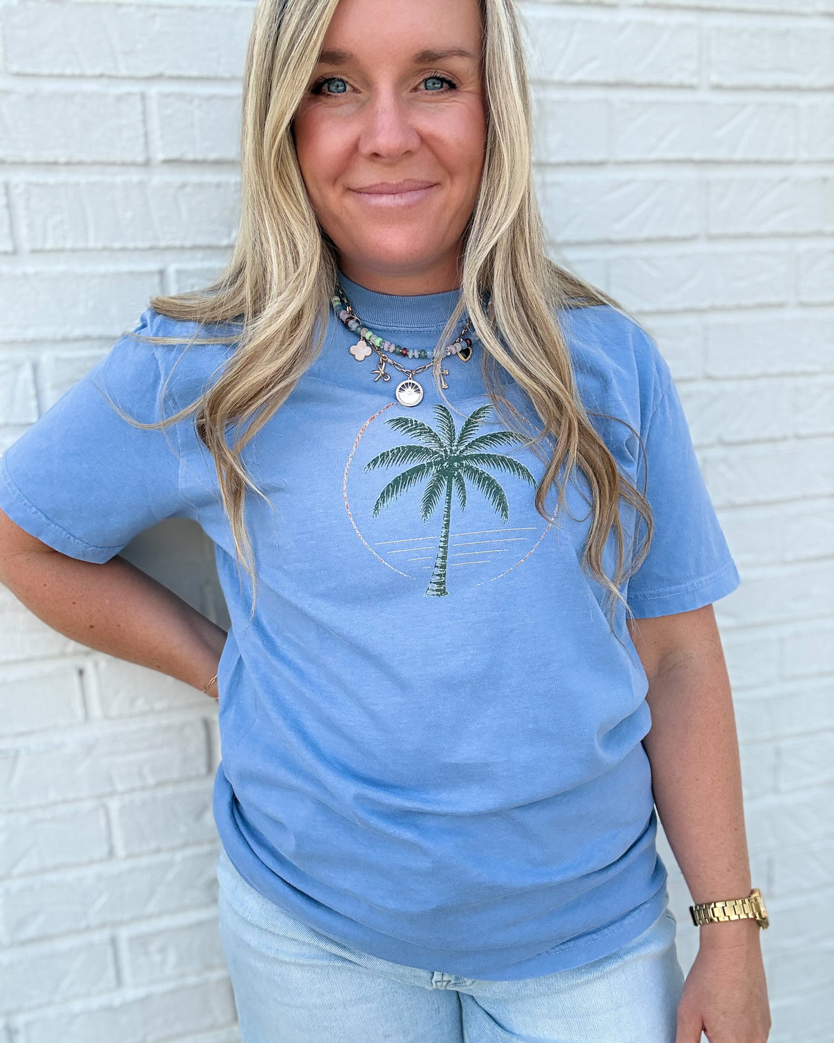 Coast Palm Tree-Tee