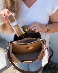 Corrina Bucket Bag-Two Tone