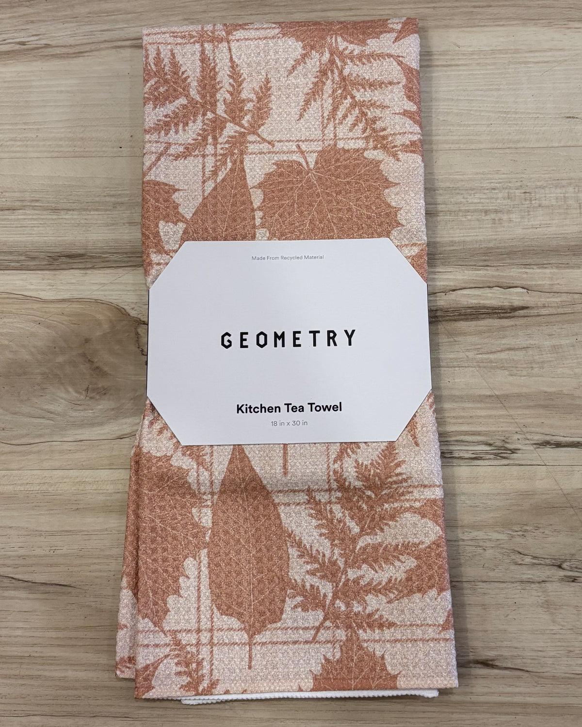 Autumnal Leaves-Gold Tea Towel