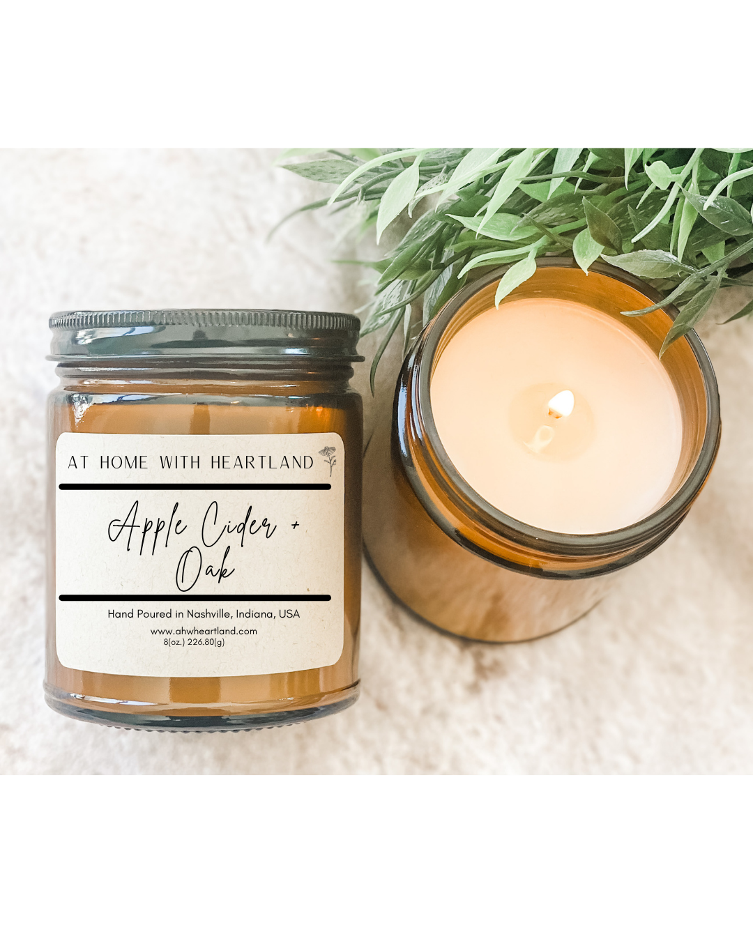 Soy Blend Candles - Apple Cider & Oak