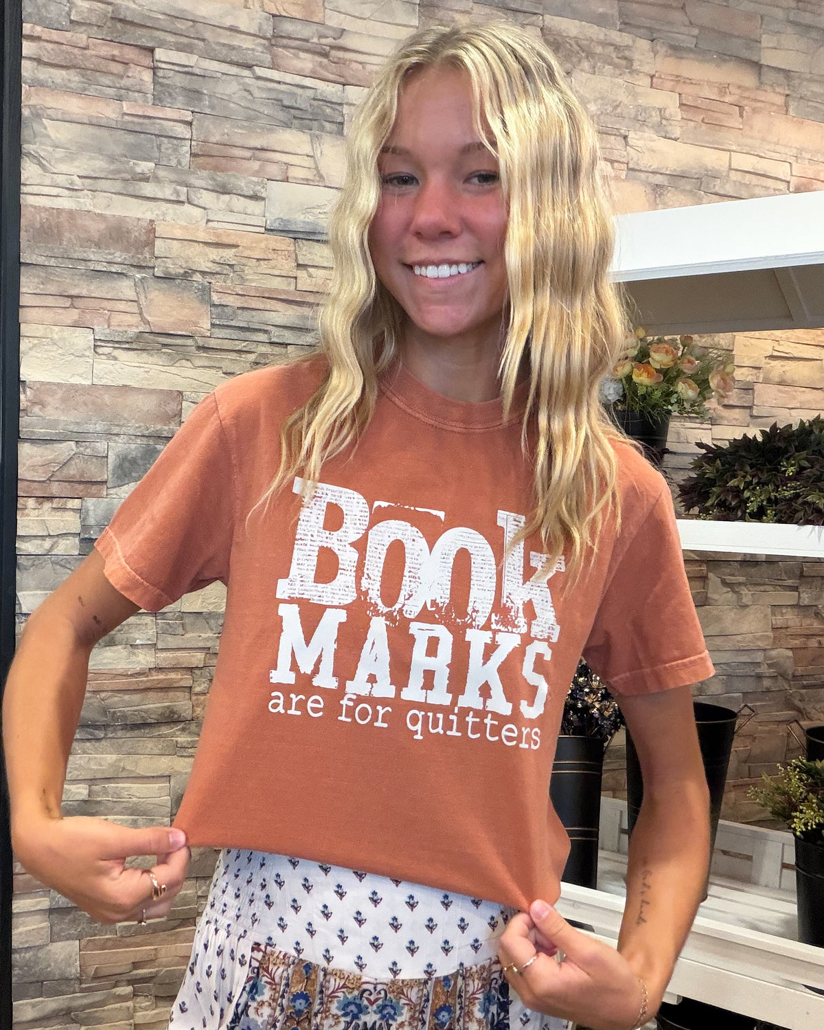 Bookmarks Tee