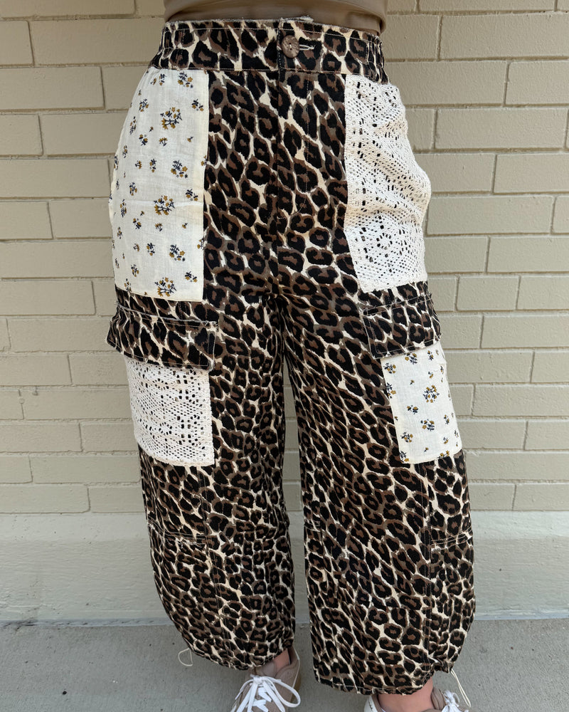 Leopard Printed Bubble Pants