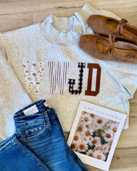 Gray WWJD Embroidered Pullover