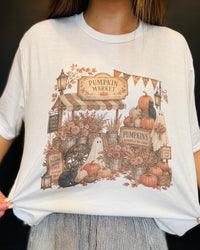 Pumpkin Market-Natural Tee