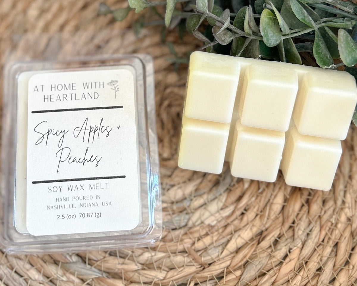 Spicy Apples + Peaches Wax Melts