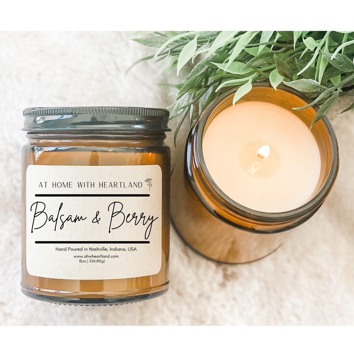 Soy Blend Candles - Balsam & Berry
