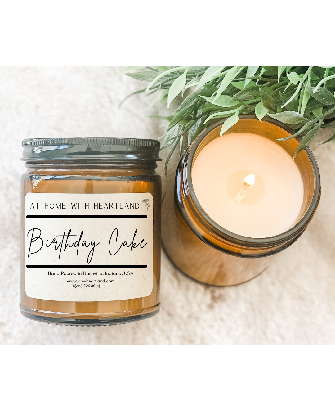 Soy Blend Candles - Birthday Cake
