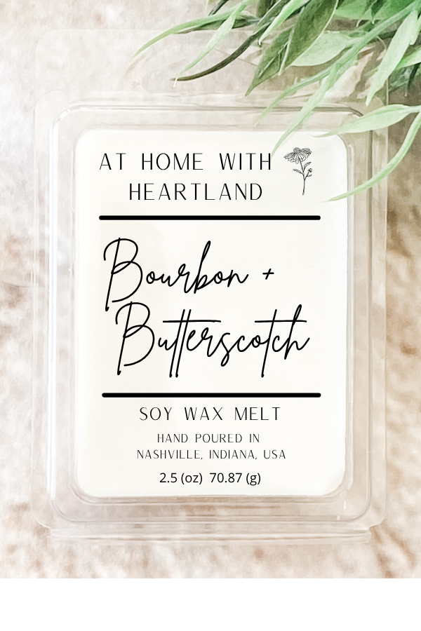 2.5oz Wax Melts - Bourbon & Butterscotch