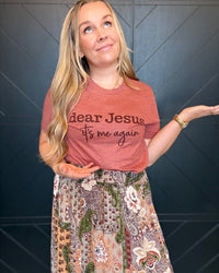 Dear Jesus-Clay tee