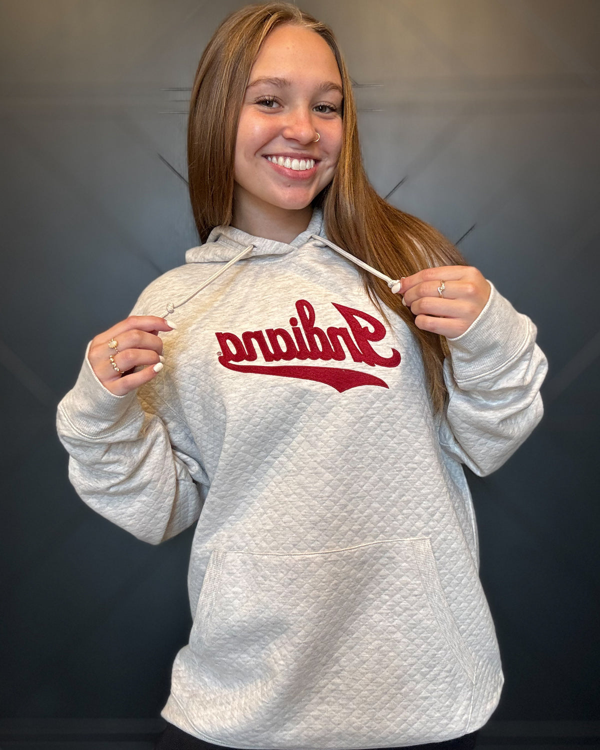 Super Soft Quilted Hoodie