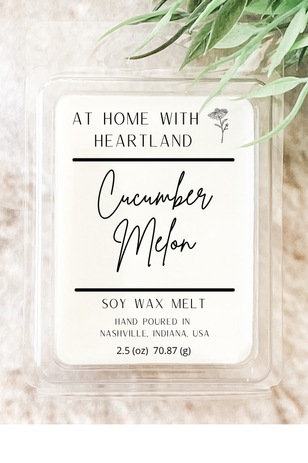 2.5oz Wax Melts - Cucumber Melon