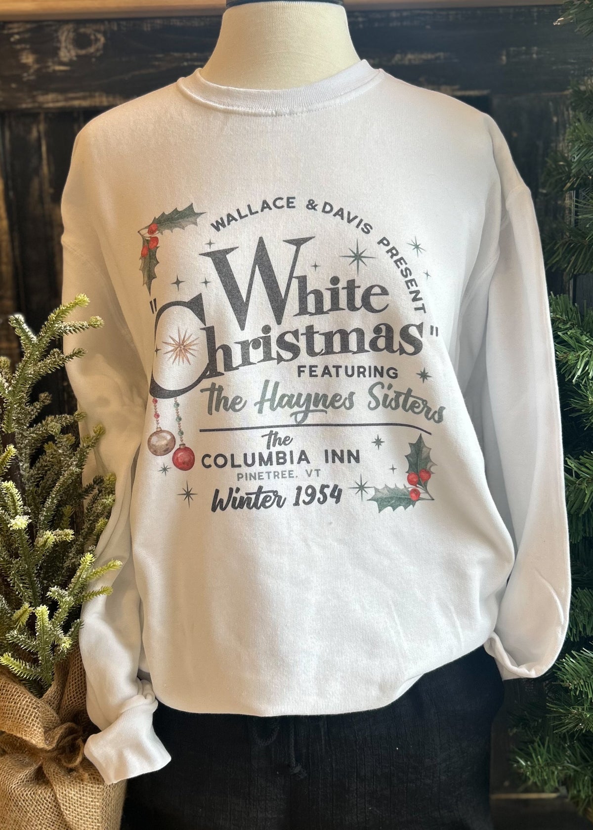 White Christmas Crewneck