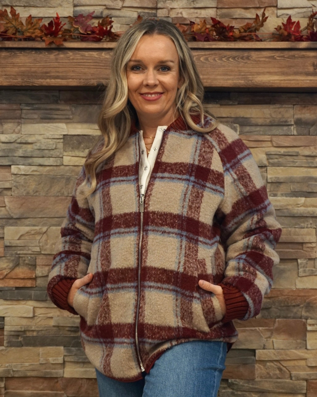 Anniston Reversible Bomber Jacket