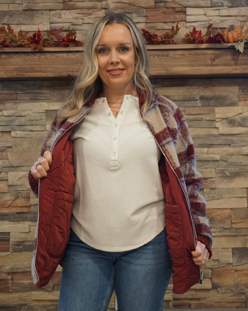 Anniston Reversible Bomber Jacket