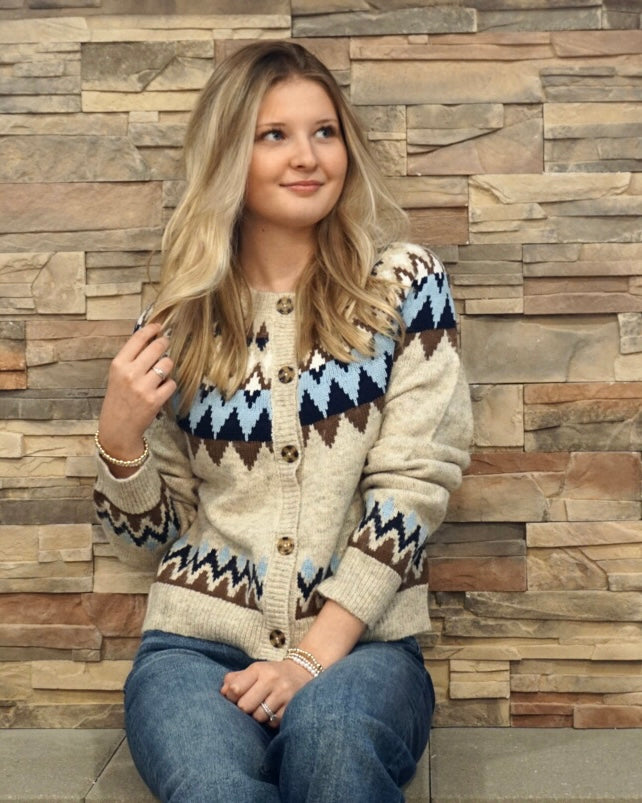 Odessa Fair Isle Cardigan
