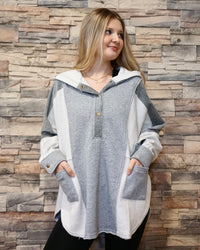Dove Pullover - Heather Grey