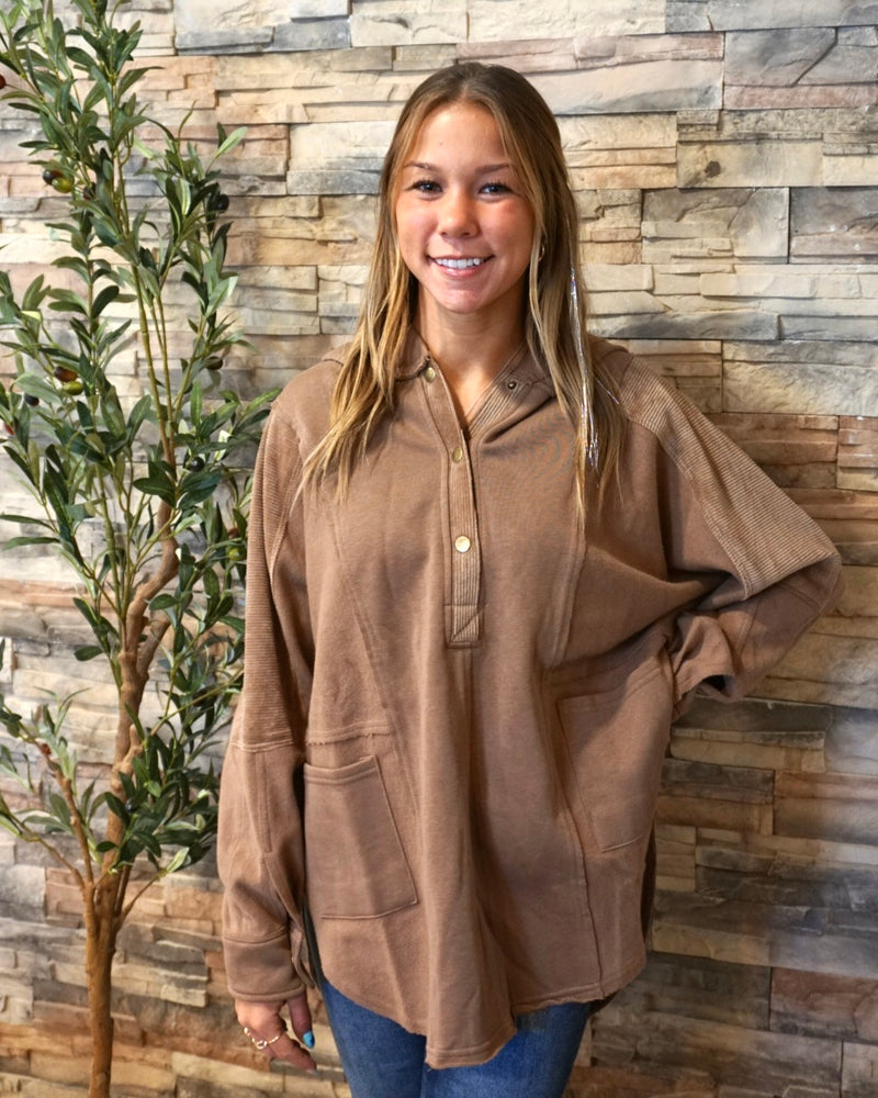 Dove Pullover - Brown